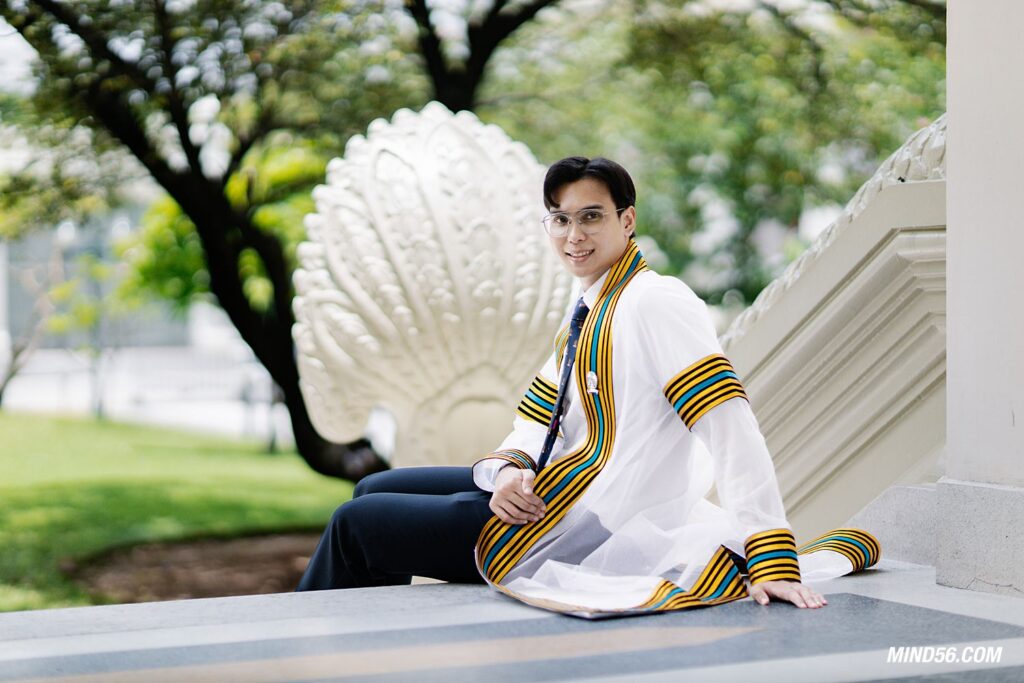 ถ่ายชุดครุย นอกรอบ จุฬา