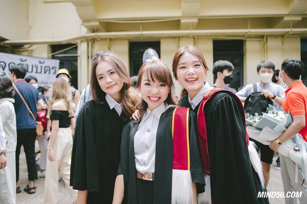 ภาพวันซ้อม รับปริญญา มธ 2565