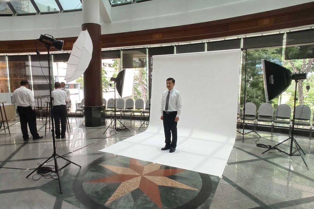 ถ่ายภาพองค์กร