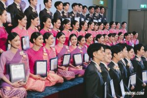 พิธีประดับปีก Wing Ceremony 1